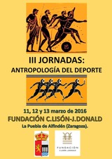 Cartel de las III Jornadas de Antropología